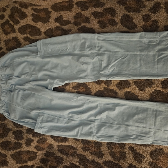 Free People Hot-shot Slouch Pants Oxford Blue 💙 - Picture 4 of 11